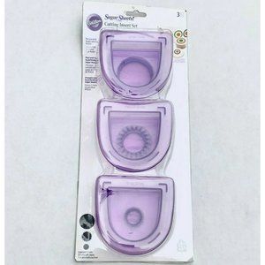 Wilton Sugar Sheet Fondant Cutting Insert Set new in box